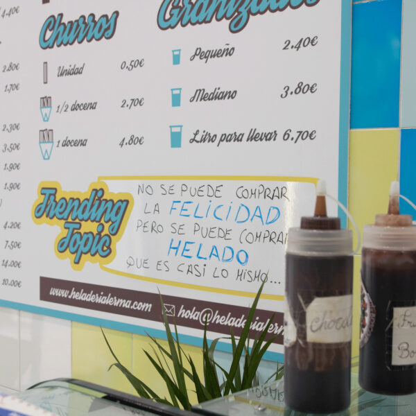 Carta de helados