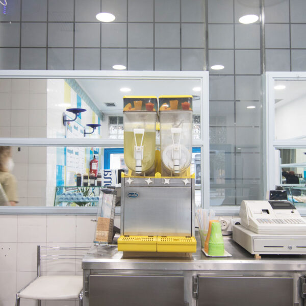 Granizados naturales de limón y nata